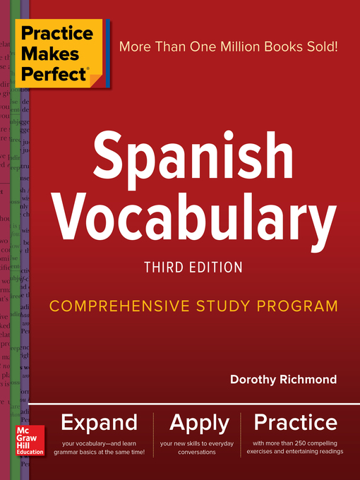 Title details for Spanish Vocabulary by Dorothy Richmond - Available